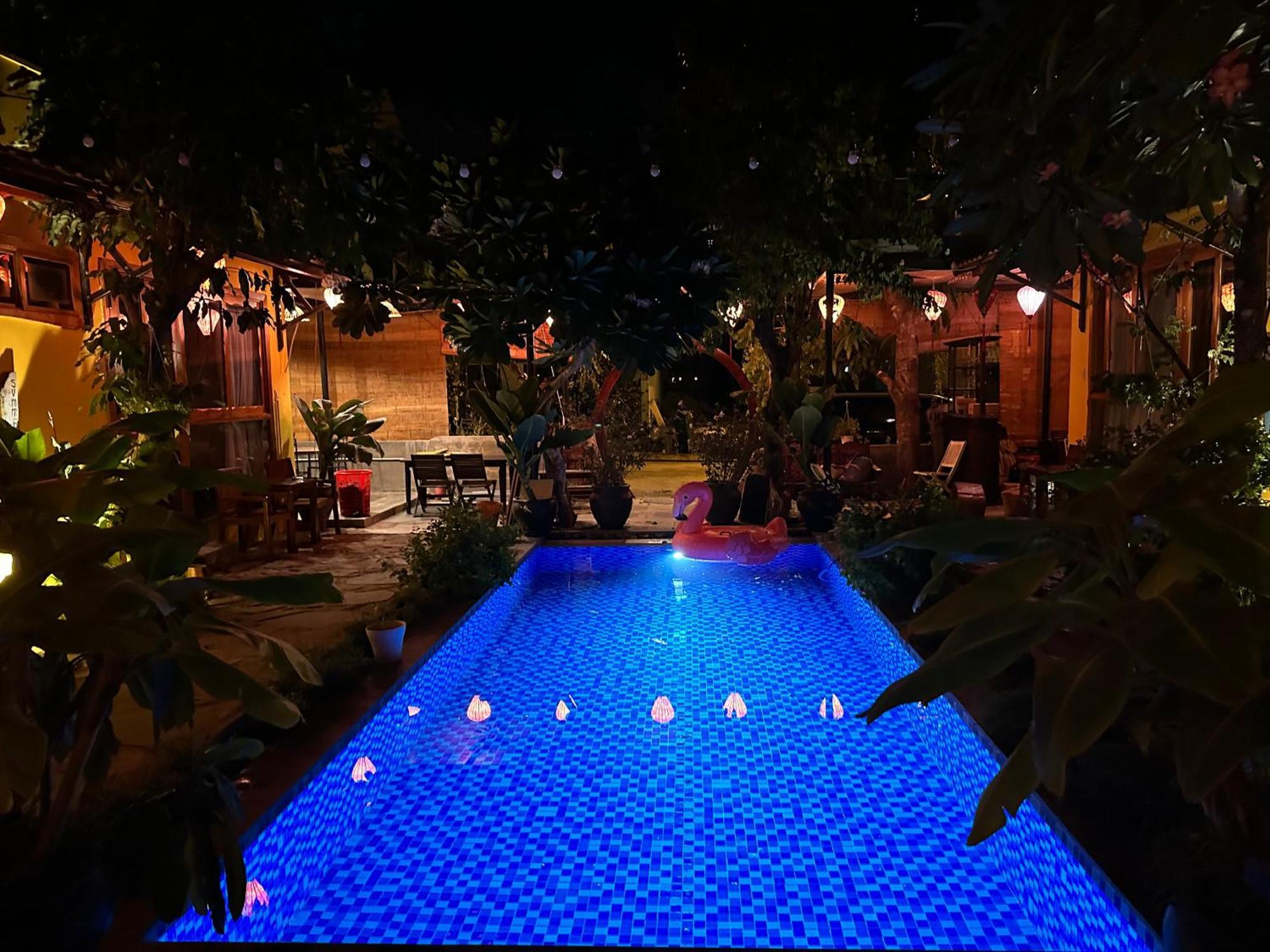 La Belle An Bang Seaside Hideaway-3 Min Walk To Beach,Pool,Family Friendly Hoi An Exteriör bild