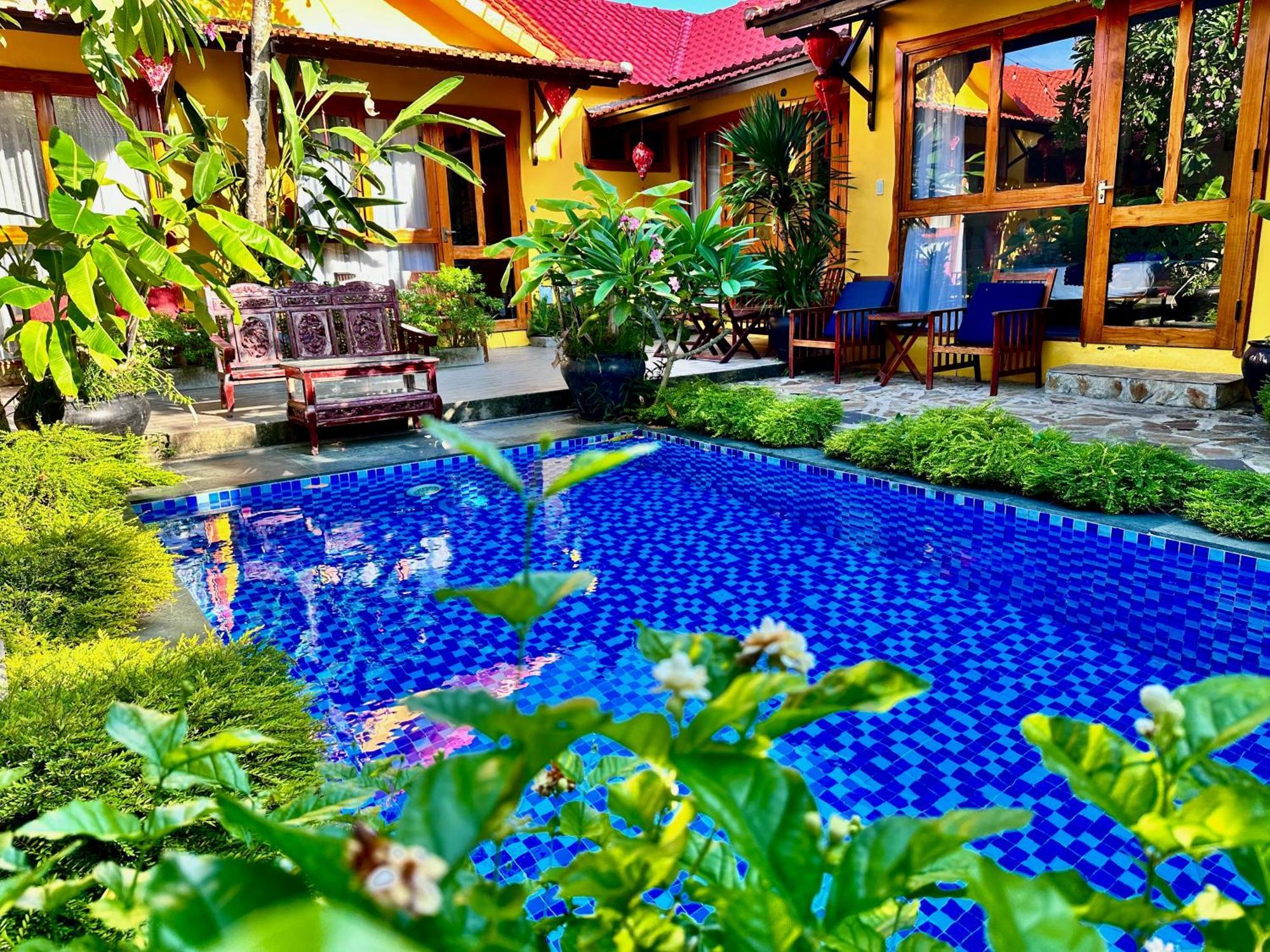 La Belle An Bang Seaside Hideaway-3 Min Walk To Beach,Pool,Family Friendly Hoi An Exteriör bild