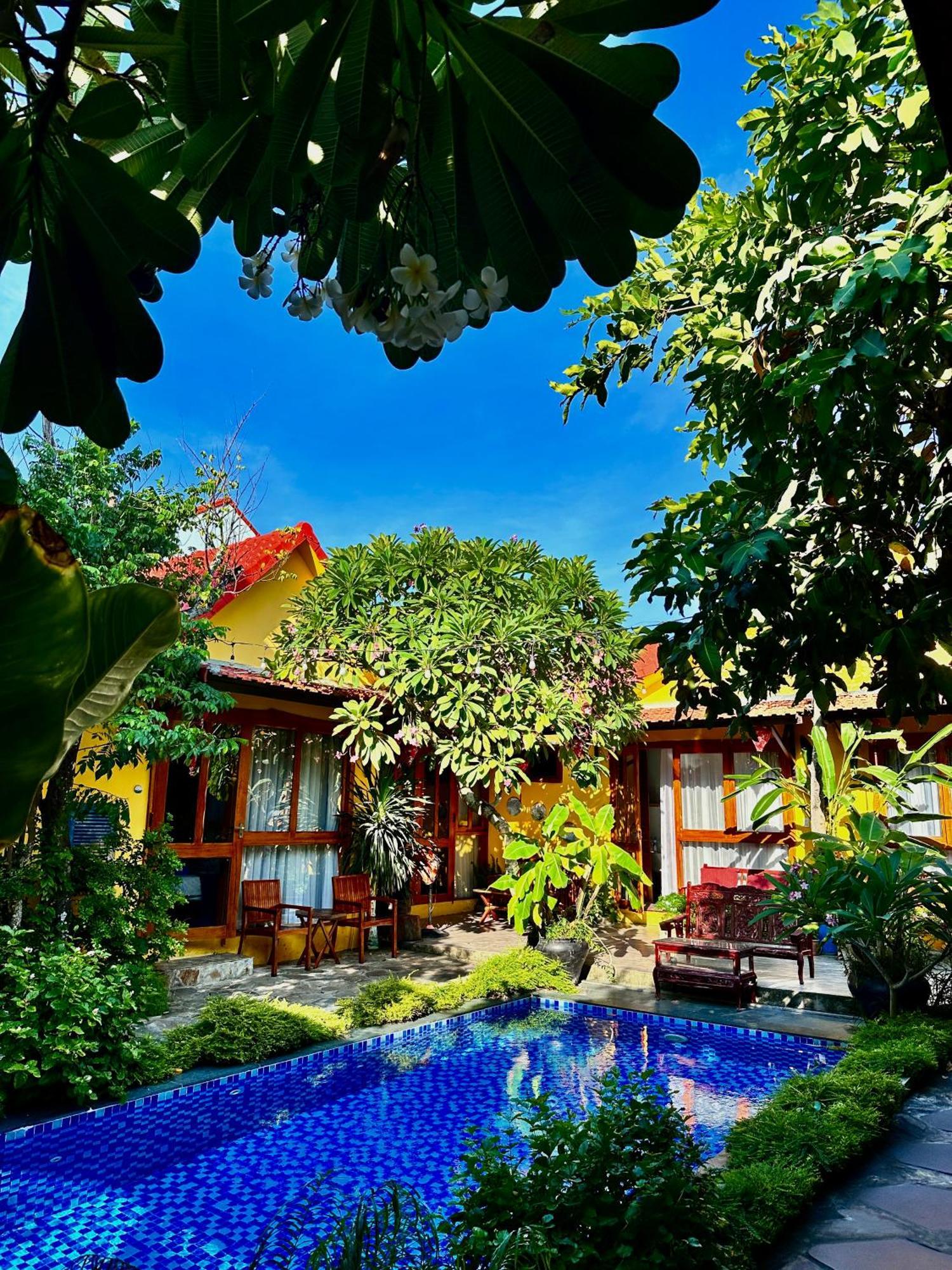 La Belle An Bang Seaside Hideaway-3 Min Walk To Beach,Pool,Family Friendly Hoi An Exteriör bild