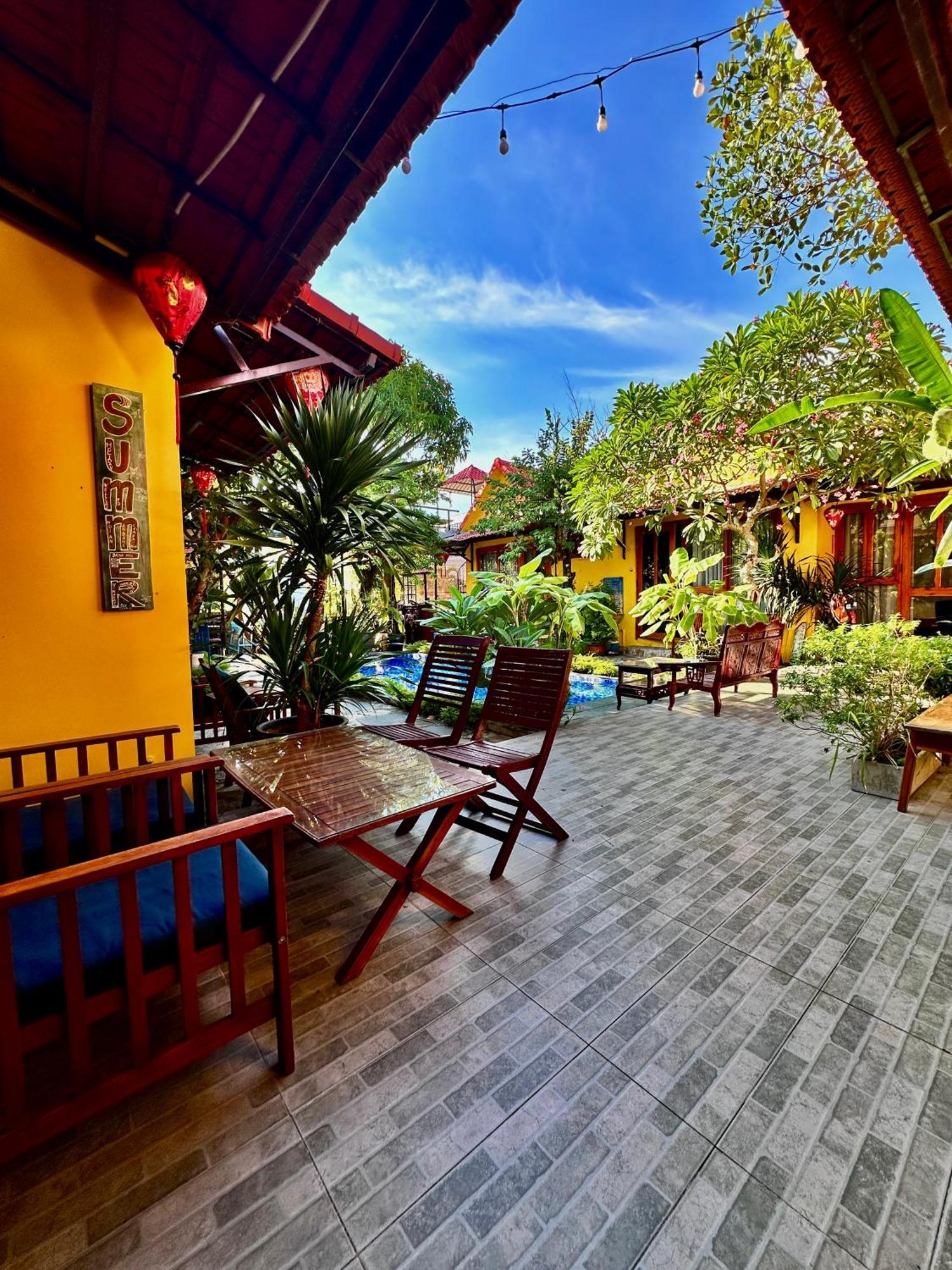 La Belle An Bang Seaside Hideaway-3 Min Walk To Beach,Pool,Family Friendly Hoi An Exteriör bild