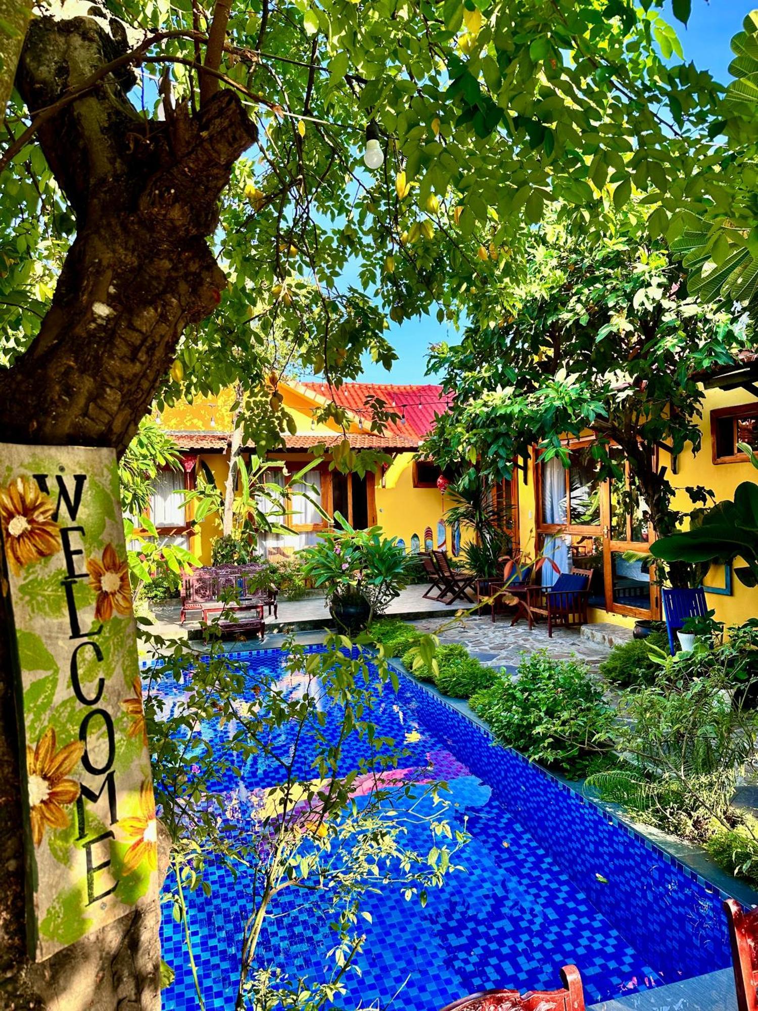 La Belle An Bang Seaside Hideaway-3 Min Walk To Beach,Pool,Family Friendly Hoi An Exteriör bild