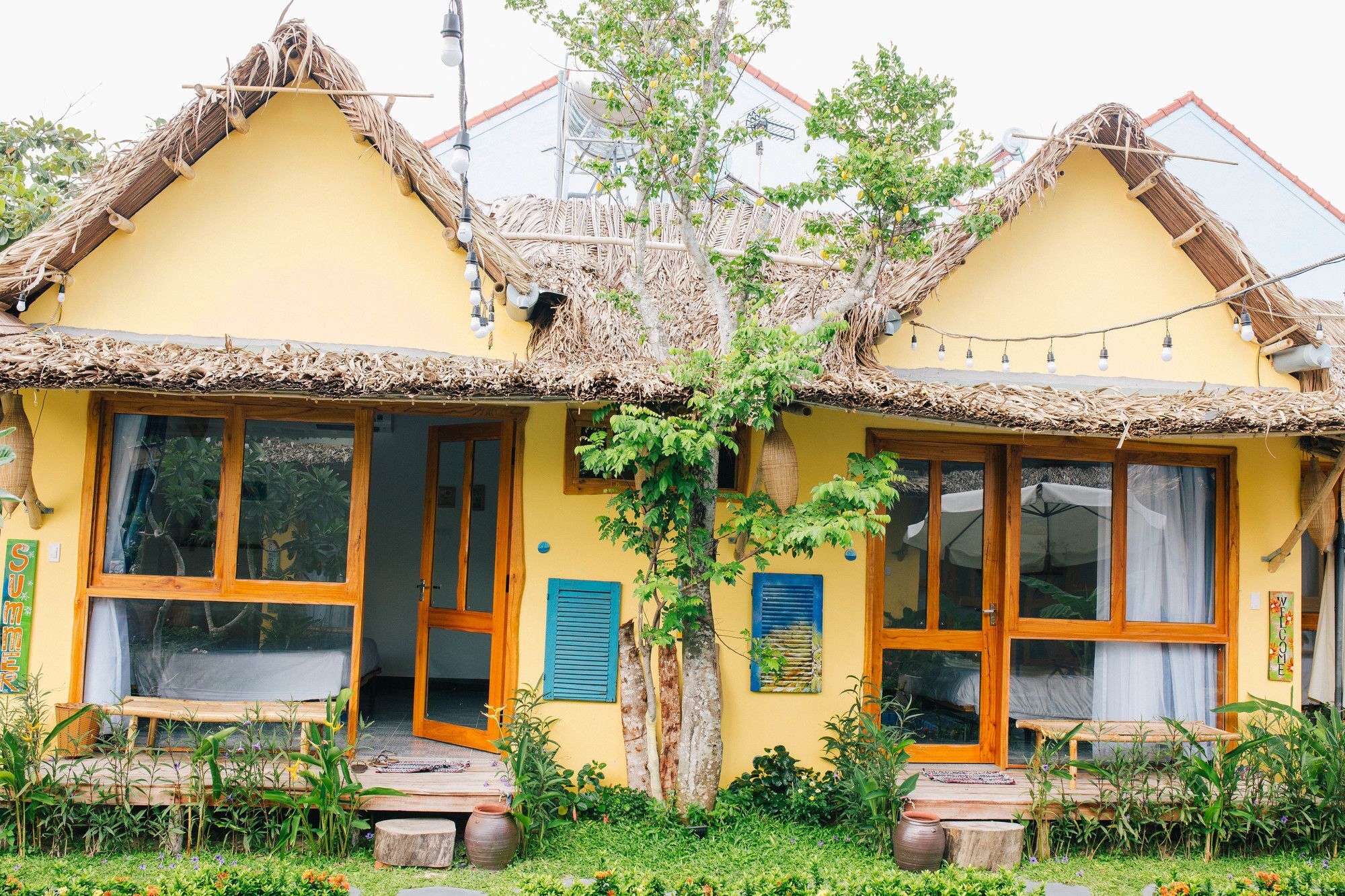 La Belle An Bang Seaside Hideaway-3 Min Walk To Beach,Pool,Family Friendly Hoi An Exteriör bild